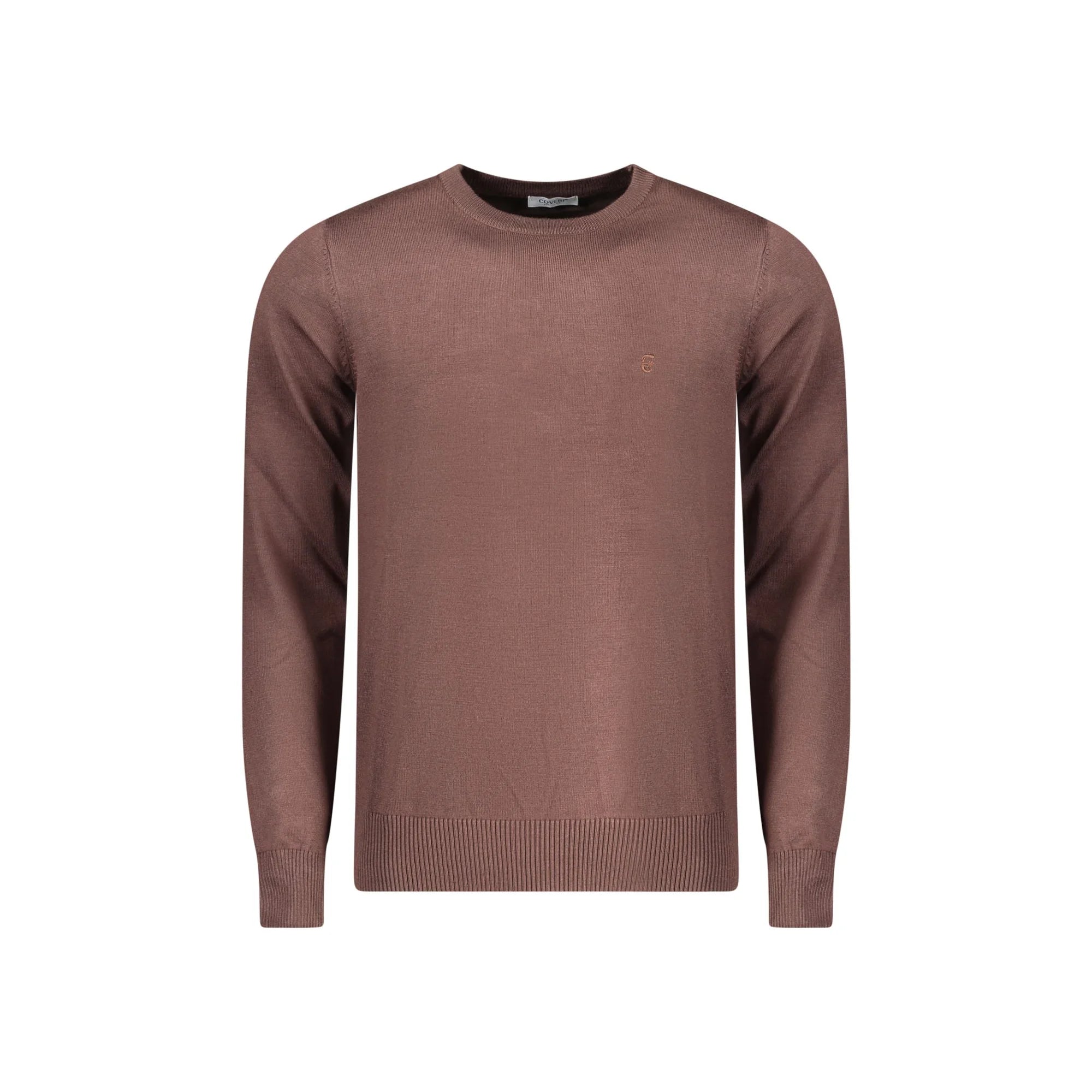 Coveri Moving Maglia Uomo Marrone Ricamo Maglie - foto prodotto